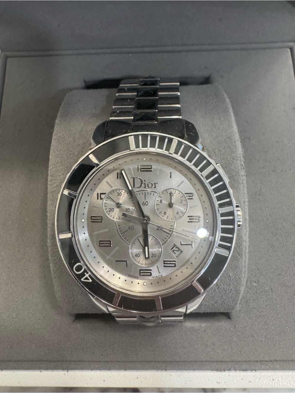 Christian Dior Christal Chronograph Watch – CD114312